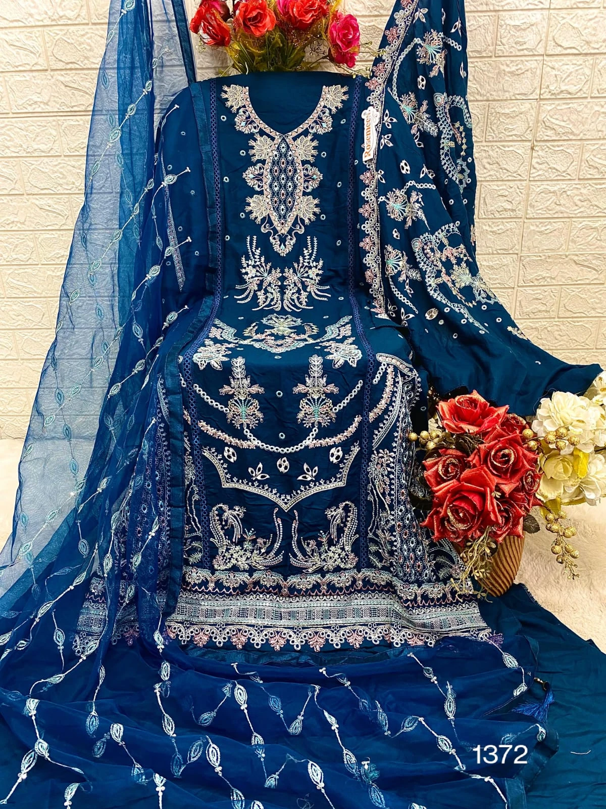 Fepic C 1372 Heavy Rayon Wholesale Pakistani Salwar Suit Catalog — Wholesale Salwar Suits, Fepic wholesale from Surat - Gallery Image 3